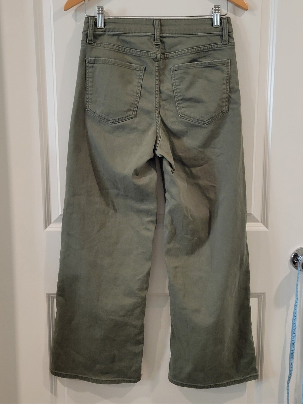 Quince Bella Stretch Wide Leg Jean Size 26 - Picture 2 of 5